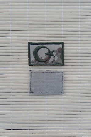 kara kuvvetleri kamuflaj renkli nakis islemeli arma pec patch bayrak