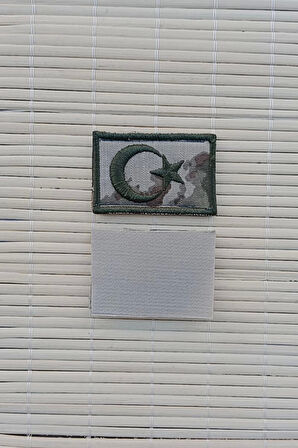 kara kuvvetleri kamuflaj renkli nakis islemeli arma pec patch bayrak