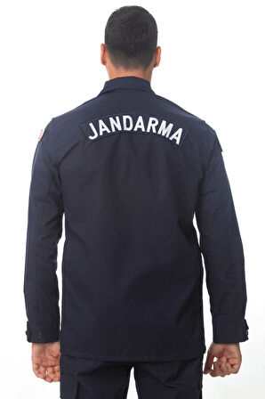Jandarma Asayis Lacivert Renkli Rengi Solmayan Uzun Kollu Orjinal Taktik Gomlek