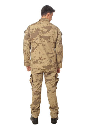 jandarma kamuflaj renkli 4 cepli uzun kollu taktik komando gomlek jandarma komando kamuflaj renkli 6 cepli hun model kargo cepli airsoft outdoor taktik pusu pantolon