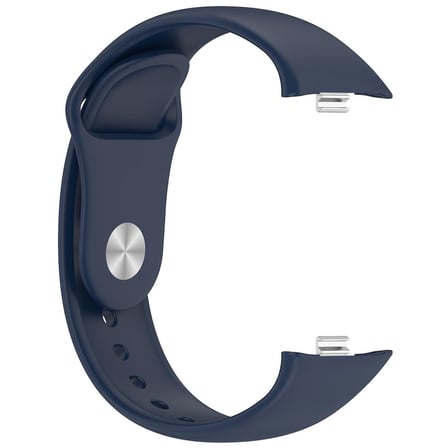 CaseOnn Honor Watch X5i Kordon Esnek Spor Silikon Kayış Lacivert
