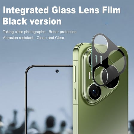 CaseOnn Huawei Pura 90 Pro Max 9H Üstün Koruma Kamera Lens Koruyucu Siyah