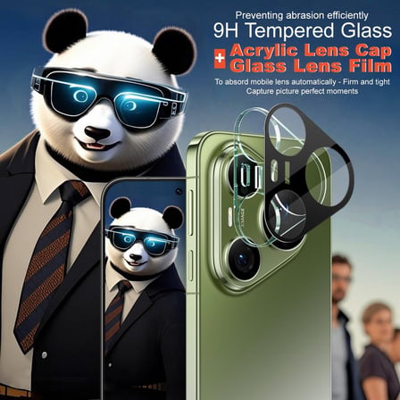 CaseOnn Huawei Pura 90 Pro Max 9H Üstün Koruma Kamera Lens Koruyucu Siyah