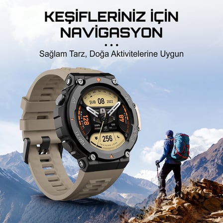 CaseOnn Amazfit T-Rex 2 Kordon Elite Flex Lüks Spor Silikon Kayış Koyu Yeşil