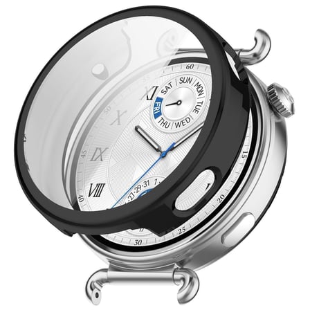 CaseOnn Huawei Watch GT 7 41mm Kılıf Ekran Korumalı 360 Tam Koruma Siyah