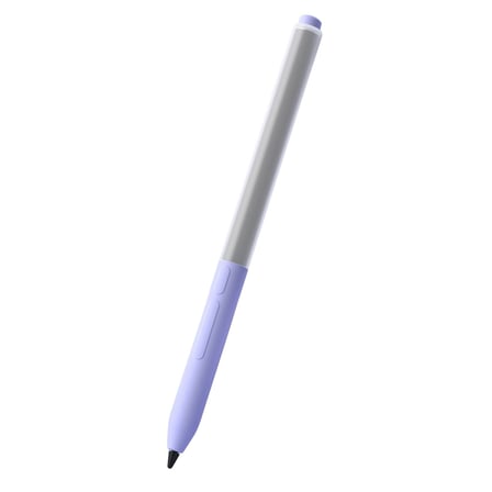 CaseOnn Xiaomi Focus Pen Kılıf Jelly Tarzı Yarı Saydam Silikon Lila (Ürün Kalem DEĞİLDİR)