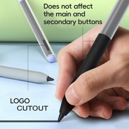 CaseOnn Xiaomi Focus Pen Kılıf Jelly Tarzı Yarı Saydam Silikon Siyah (Ürün Kalem DEĞİLDİR)