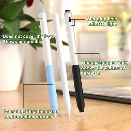 CaseOnn Xiaomi Redmi Smart Pen Kılıf Jelly Tarzı Yarı Saydam Silikon Mavi (Ürün Kalem DEĞİLDİR)