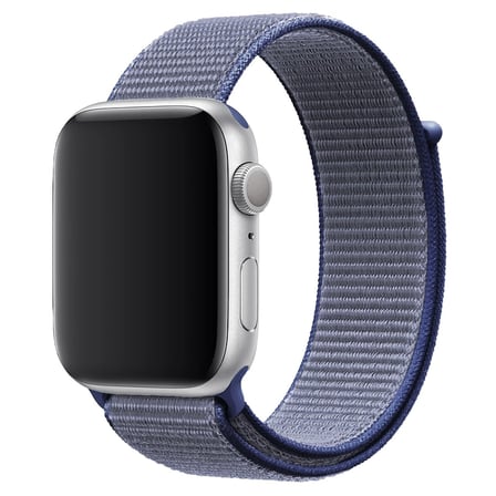 CaseOnn Apple Watch Ultra 2 49mm Kordon Hasır Kumaş Nylon Kayış Lacivert
