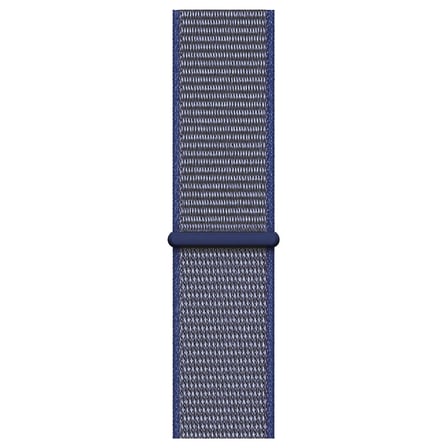 CaseOnn Apple Watch Series 11 46mm Kordon Hasır Kumaş Nylon Kayış Lacivert