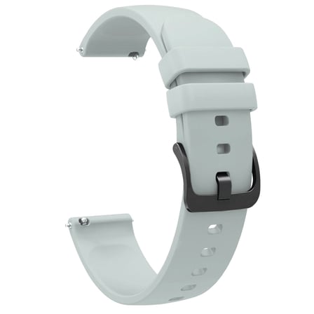CaseOnn TCL Movetime Watch MT48X Kordon Tokalı Esnek Spor Silikon Kayış Gri