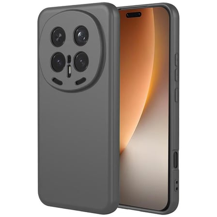 CaseOnn Honor Magic 8 Pro Kılıf Kamera Korumalı Mikrofiber Astarlı Lansman Gri