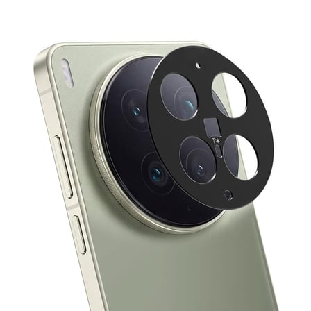 CaseOnn Vivo X300 Ultra 9H Üstün Koruma Kamera Lens Koruyucu Siyah