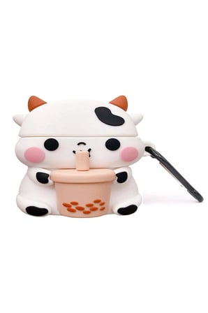 CaseOnn Apple AirPods 5 Kılıf Karakter Figürlü Bba Cow