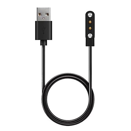 CaseOnn Realme TechLife Watch Manyetik USB Hızlı Şarj Kablosu Siyah