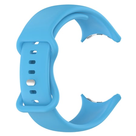 CaseOnn Google Pixel Watch Kordon Esnek Spor Silikon Kayış Mavi