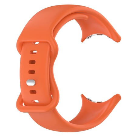 CaseOnn Google Pixel Watch 2 Kordon Esnek Spor Silikon Kayış Turuncu