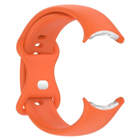 CaseOnn Google Pixel Watch 2 Kordon Esnek Spor Silikon Kayış Turuncu