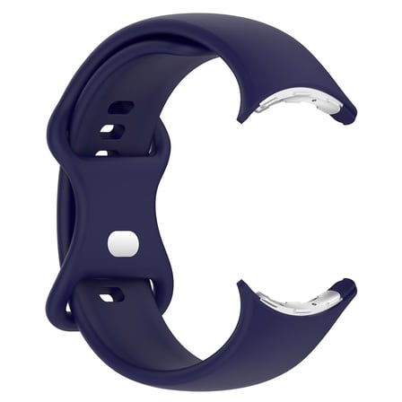 CaseOnn Google Pixel Watch 3 45mm Kordon Esnek Spor Silikon Kayış Lacivert