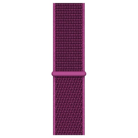 CaseOnn Apple Watch Ultra 4 Kordon Hasır Kumaş Nylon Kayış Mor