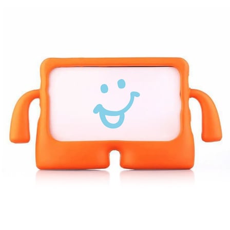 CaseOnn Lenovo Tab M11 Kılıf Tutma Kollu Silikon Turuncu
