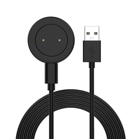 CaseOnn Huawei Watch GT 2 42mm Manyetik USB Hızlı Şarj Kablosu Siyah