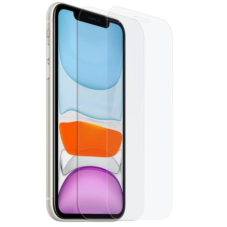 CaseOnn Apple iPhone XR Esnek Ultra İnce Nano Cam Ekran Koruyucu Şeffaf (2 Adet)