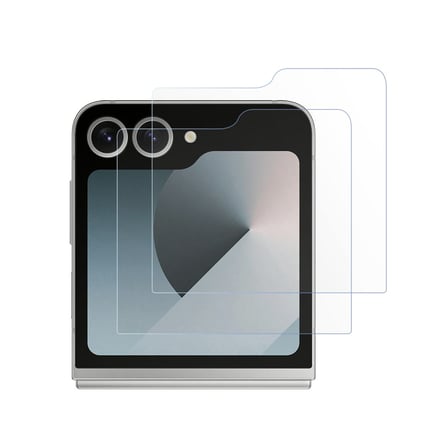 CaseOnn Samsung Galaxy Z Flip 6 Esnek Ultra İnce Nano Cam Ekran Koruyucu Şeffaf (2 Adet)