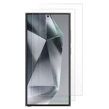 CaseOnn Samsung Galaxy S24 Ultra Esnek Ultra İnce Nano Cam Ekran Koruyucu Şeffaf (2 Adet)