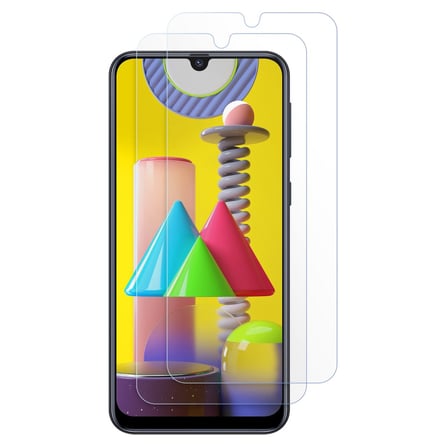 CaseOnn Samsung Galaxy M31 Esnek Ultra İnce Nano Cam Ekran Koruyucu Şeffaf (2 Adet)