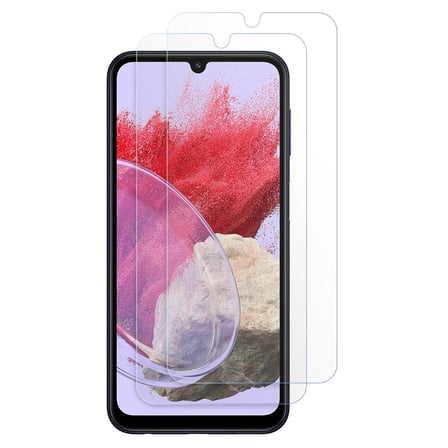 CaseOnn Samsung Galaxy M34 Esnek Ultra İnce Nano Cam Ekran Koruyucu Şeffaf (2 Adet)