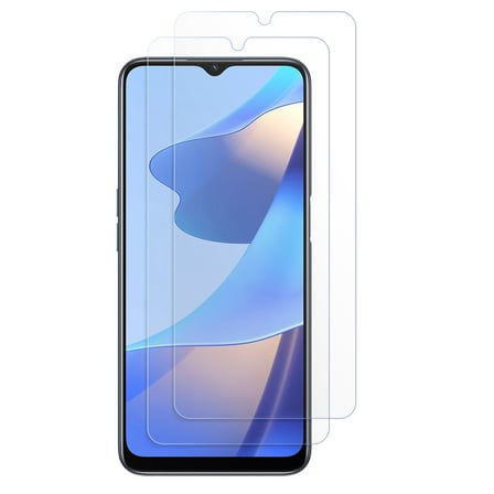 CaseOnn OPPO A16 Esnek Ultra İnce Nano Cam Ekran Koruyucu Şeffaf (2 Adet)