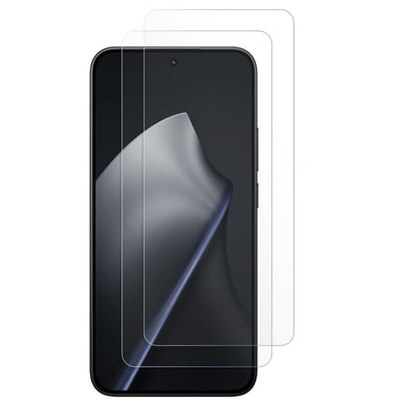 CaseOnn Xiaomi 15T Esnek Ultra İnce Nano Cam Ekran Koruyucu Şeffaf (2 Adet)