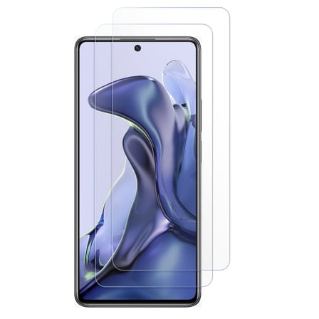 CaseOnn Xiaomi 11T Pro Esnek Ultra İnce Nano Cam Ekran Koruyucu Şeffaf (2 Adet)