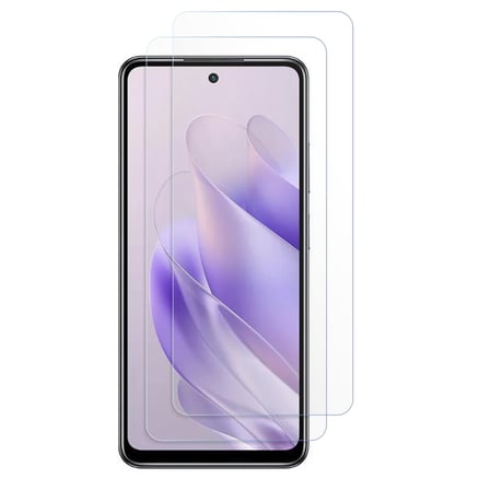 CaseOnn Infinix Hot 40i Esnek Ultra İnce Nano Cam Ekran Koruyucu Şeffaf (2 Adet)