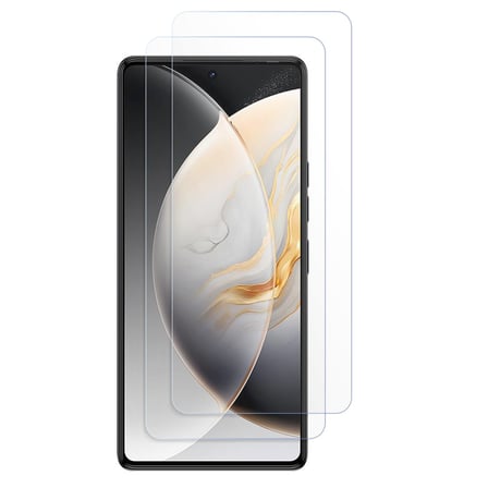 CaseOnn Tecno Camon 30 Esnek Ultra İnce Nano Cam Ekran Koruyucu Şeffaf (2 Adet)