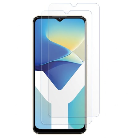 CaseOnn Vivo Y35 Esnek Ultra İnce Nano Cam Ekran Koruyucu Şeffaf (2 Adet)