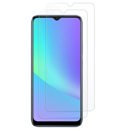 CaseOnn Realme C25s Esnek Ultra İnce Nano Cam Ekran Koruyucu Şeffaf (2 Adet)