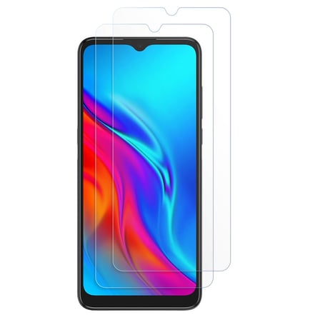 CaseOnn TCL 20E Esnek Ultra İnce Nano Cam Ekran Koruyucu Şeffaf (2 Adet)