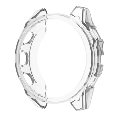 CaseOnn Garmin fenix 9 – 47 mm Kılıf Darbeye Dayanıklı Kasa Koruyucu Esnek Silikon Şeffaf