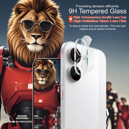 CaseOnn Xiaomi Poco X8 Pro 9H Üstün Koruma Kamera Lens Koruyucu Şeffaf