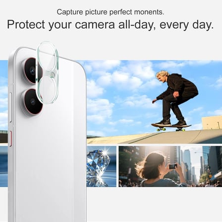 CaseOnn Xiaomi Poco X8 Pro 9H Üstün Koruma Kamera Lens Koruyucu Şeffaf