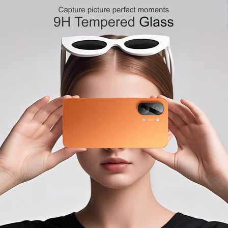CaseOnn Xiaomi Poco X8 Pro Max 9H Üstün Koruma Kamera Lens Koruyucu Siyah