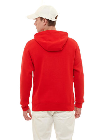 Galatasaray Orijinal Lisanslı Nike Kapüşonlu Kırmızı Sweat