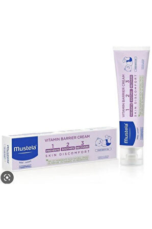 Mustela Vitamin Barrier Cream 1.2.3 Pişik Kremi 100 ml