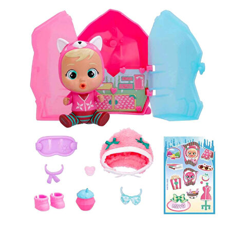 Cry Babies Magic Kış Zamanı Sürpriz Paket Oyuncak Bebek