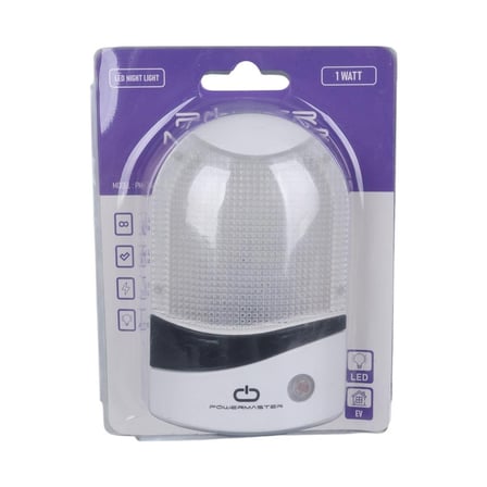 Lunatic 34096 1 Watt Ledli Fotoselli Sensörlü Gece Lambası