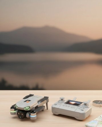 360° Takla Ve Çift Kamera Özellikli Hobi Drone