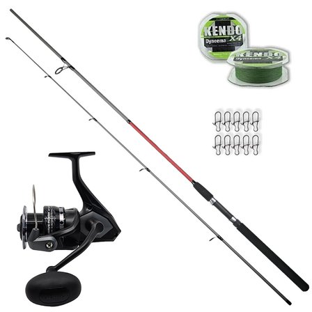 Okuma Wave Power 3000 - Remixon Flex 240cm Spin Olta Seti