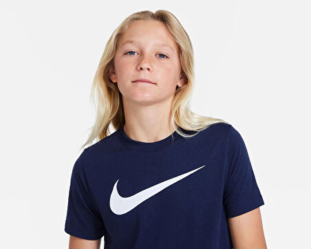 Nike Dri-fit Park Çocuk Tişört Lacivert CW6941-451